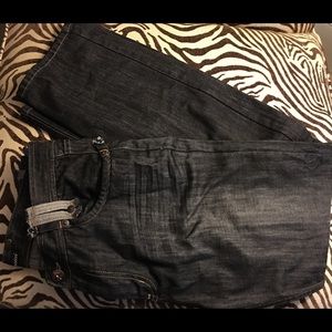Emozioni black and grey jeans